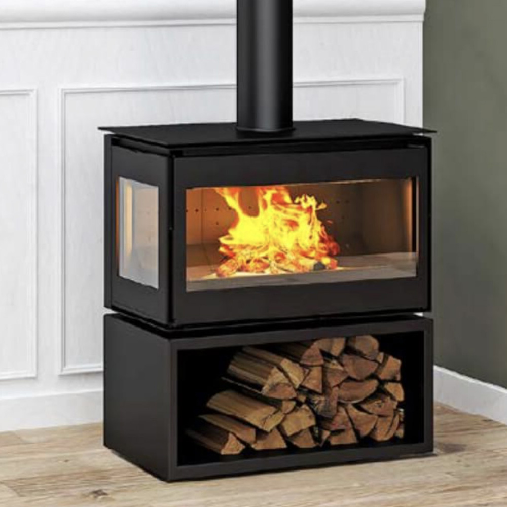 Lacunza Adour 800 CLI Freestanding Front and Left Glass - Image 2